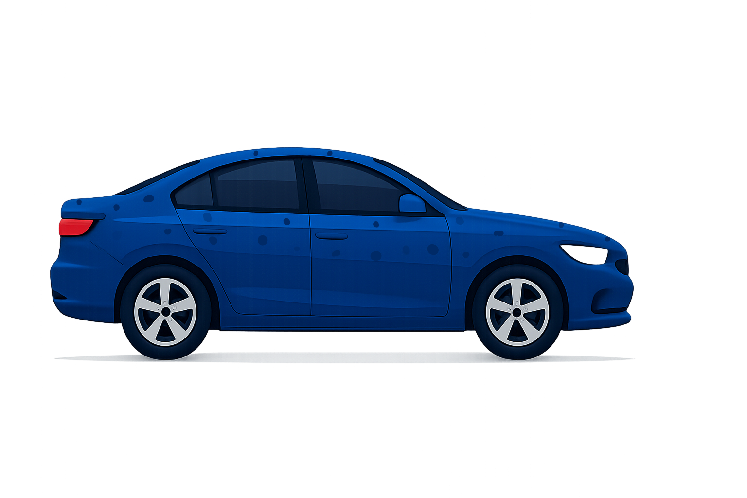 Car Before PDR Repair